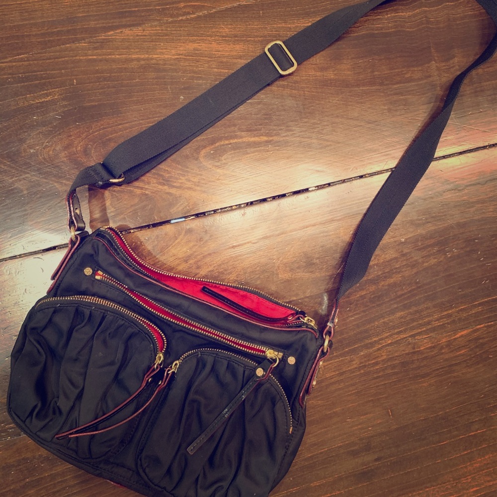 Black cross body bag